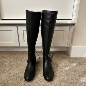 Vince Camuto Black Over the Knee Boots